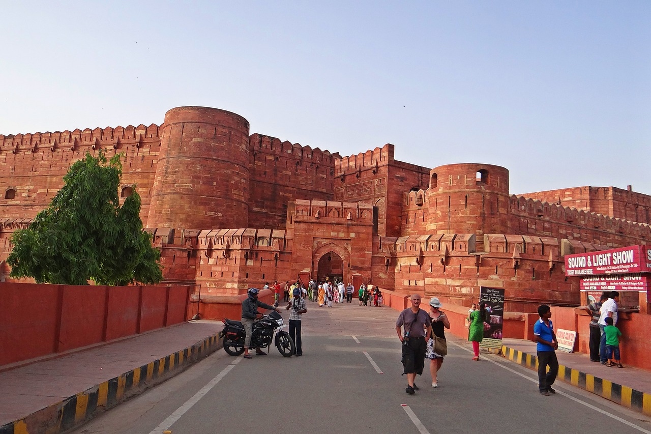 agra fort, unesco world heritage, main entrance, historical, architecture, moghuls, pink sandstone, agra, india, agra fort, agra fort, agra fort, agra fort, agra fort, agra, agra, agra